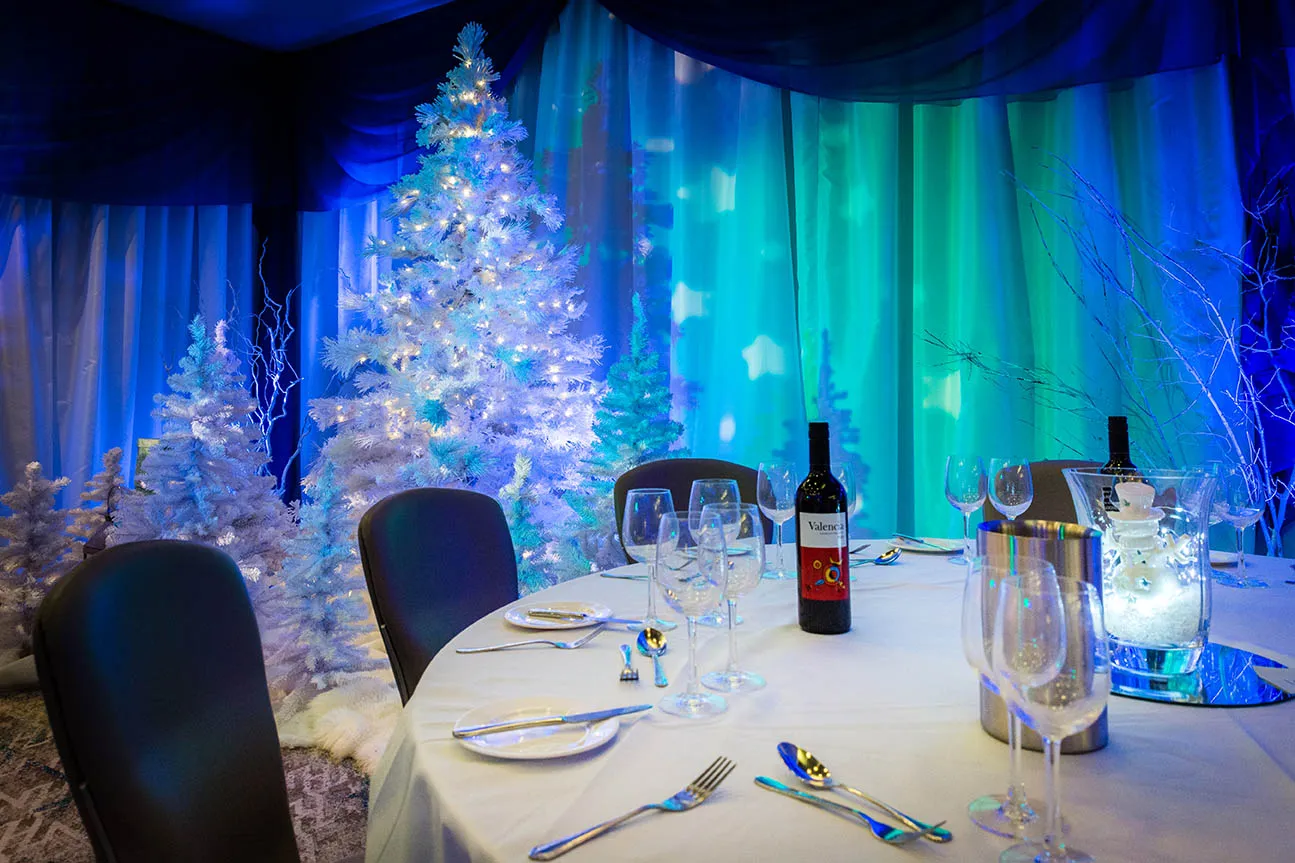 Christmas Party Décor - Commercial Christmas Decorators | Arabian Tents