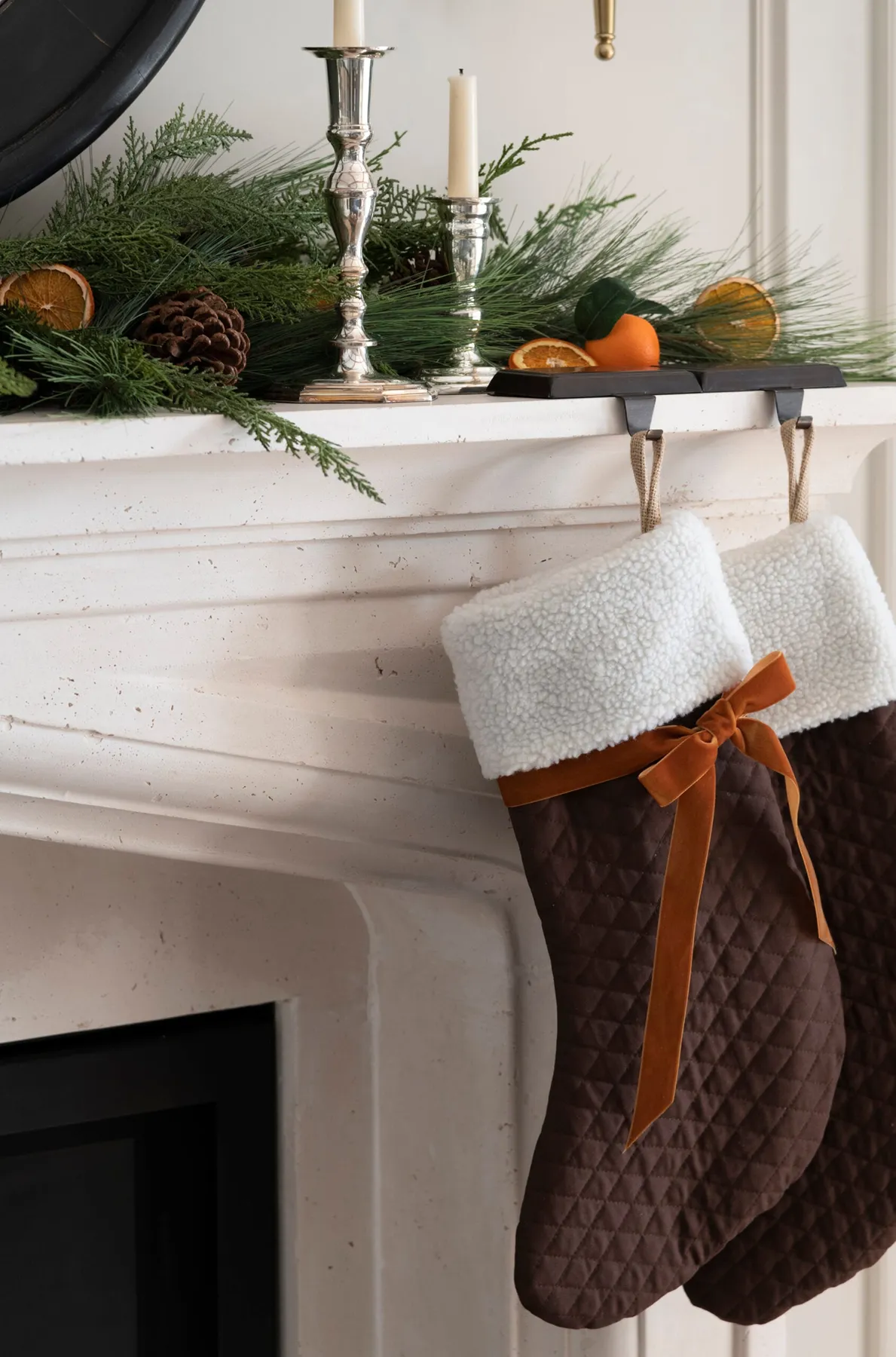 Christmas Tour: the Holiday Decorated Living Room