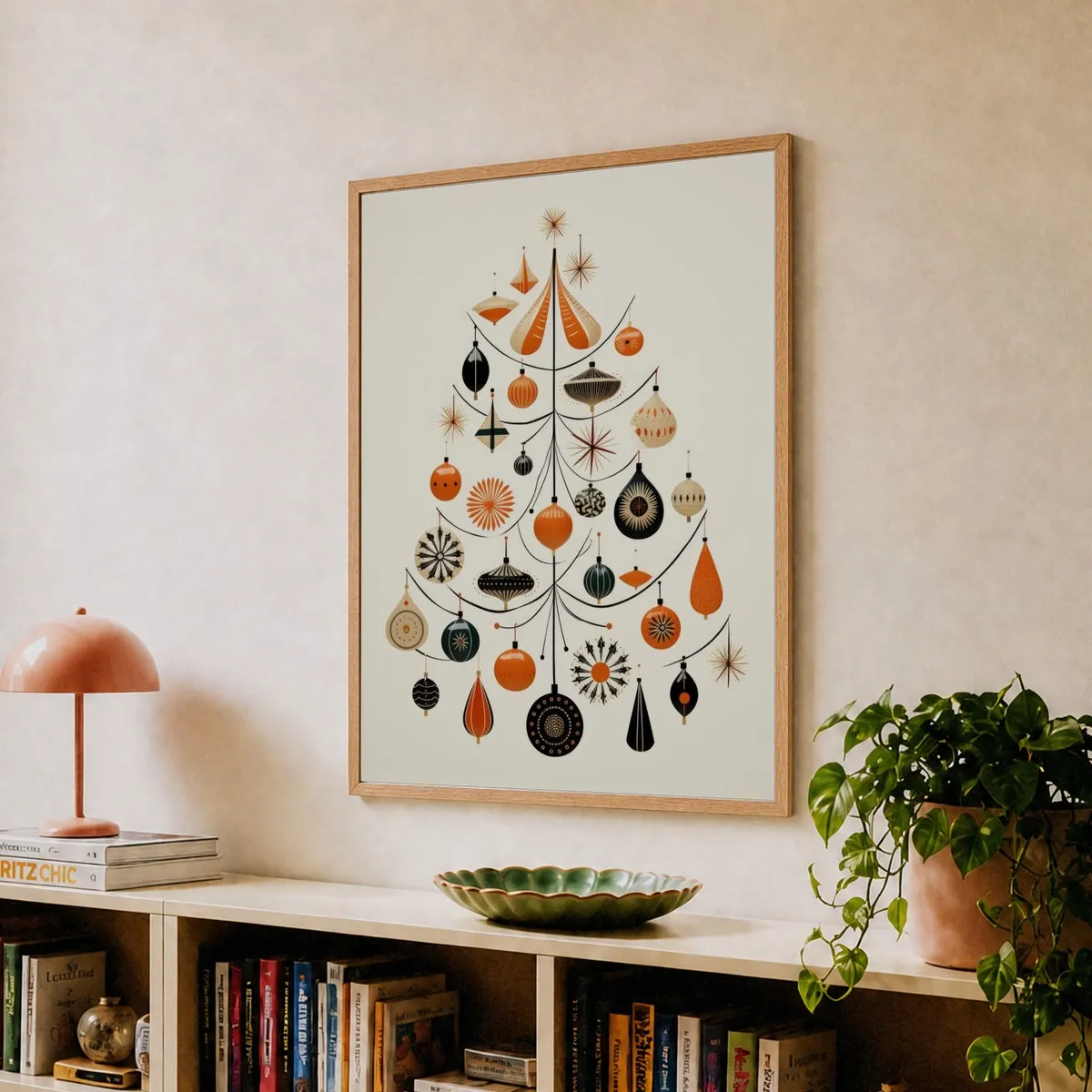 Christmas Tree Art Print by Moving Clouds Art – Fy!