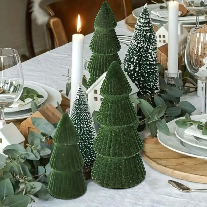 Christmas Tree Decoration-mini Christmas Tree-modern Cone-shaped Indoor Christmas Decoration Center Decoration, Suitable for Table Frame and Living Room Home Decoration (*), halloween decor