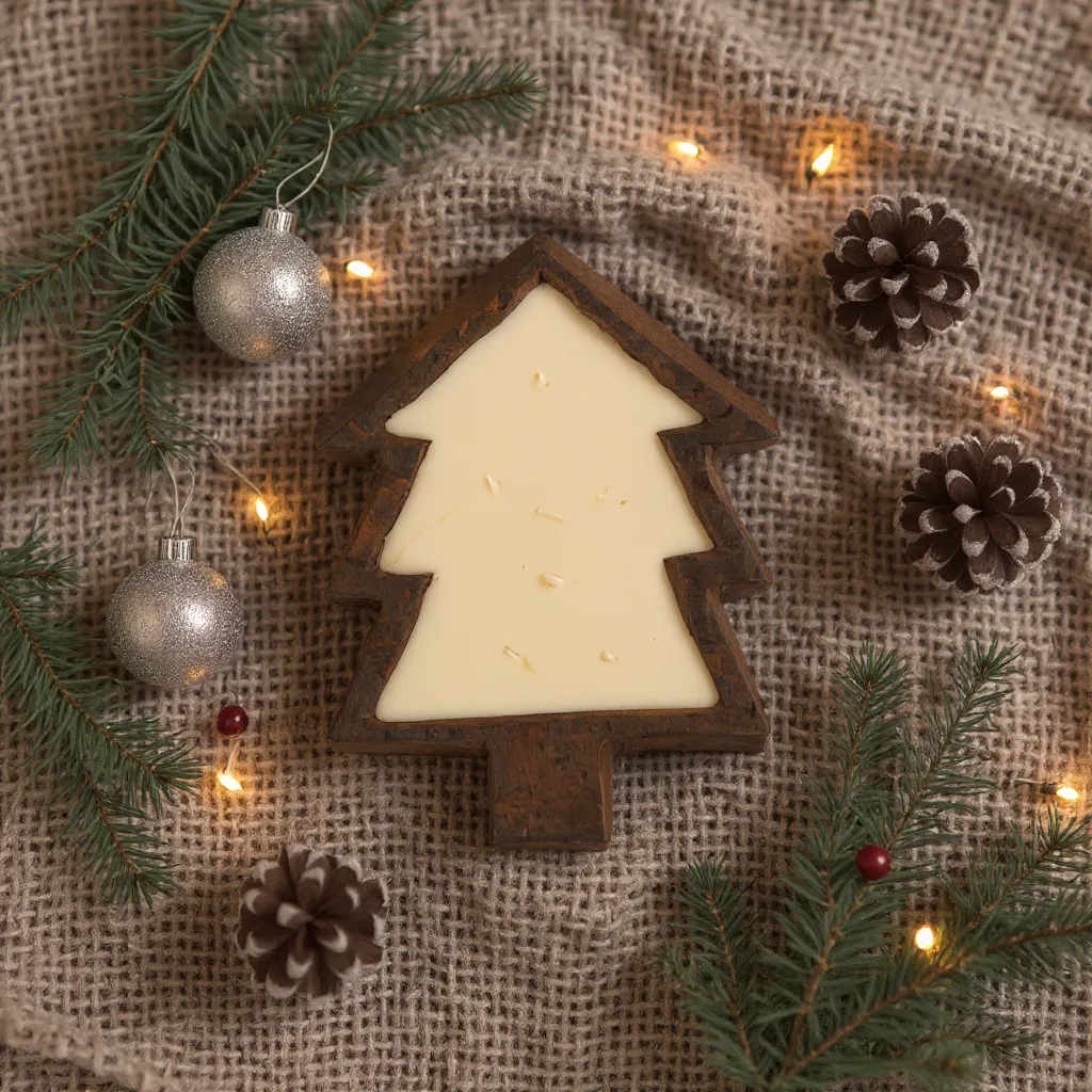 Christmas Tree Dough Bowl- Dark – Crave Candles