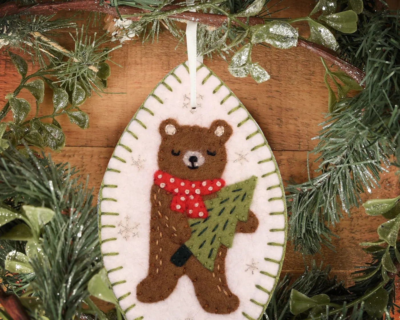 Christmas Tree Ornament Sewing Pattern Woodland Animal Ornament: Sewing (Downloadable Pattern) – My Girlfriend's Quilt Shoppe