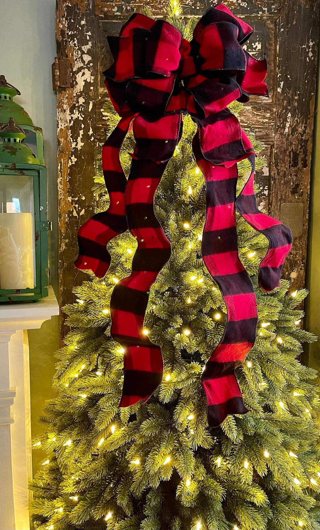 Christmas Tree Topper Bows Tagged 'christmas topper' - Crested Perch