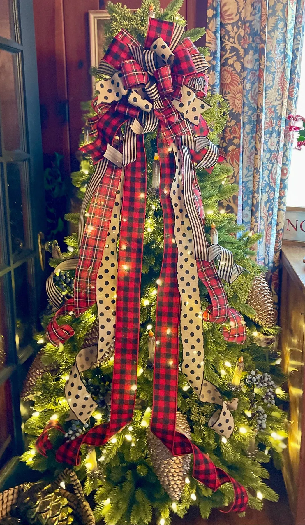 Christmas Tree Topper Bows Tagged 'christmas topper' - Crested Perch