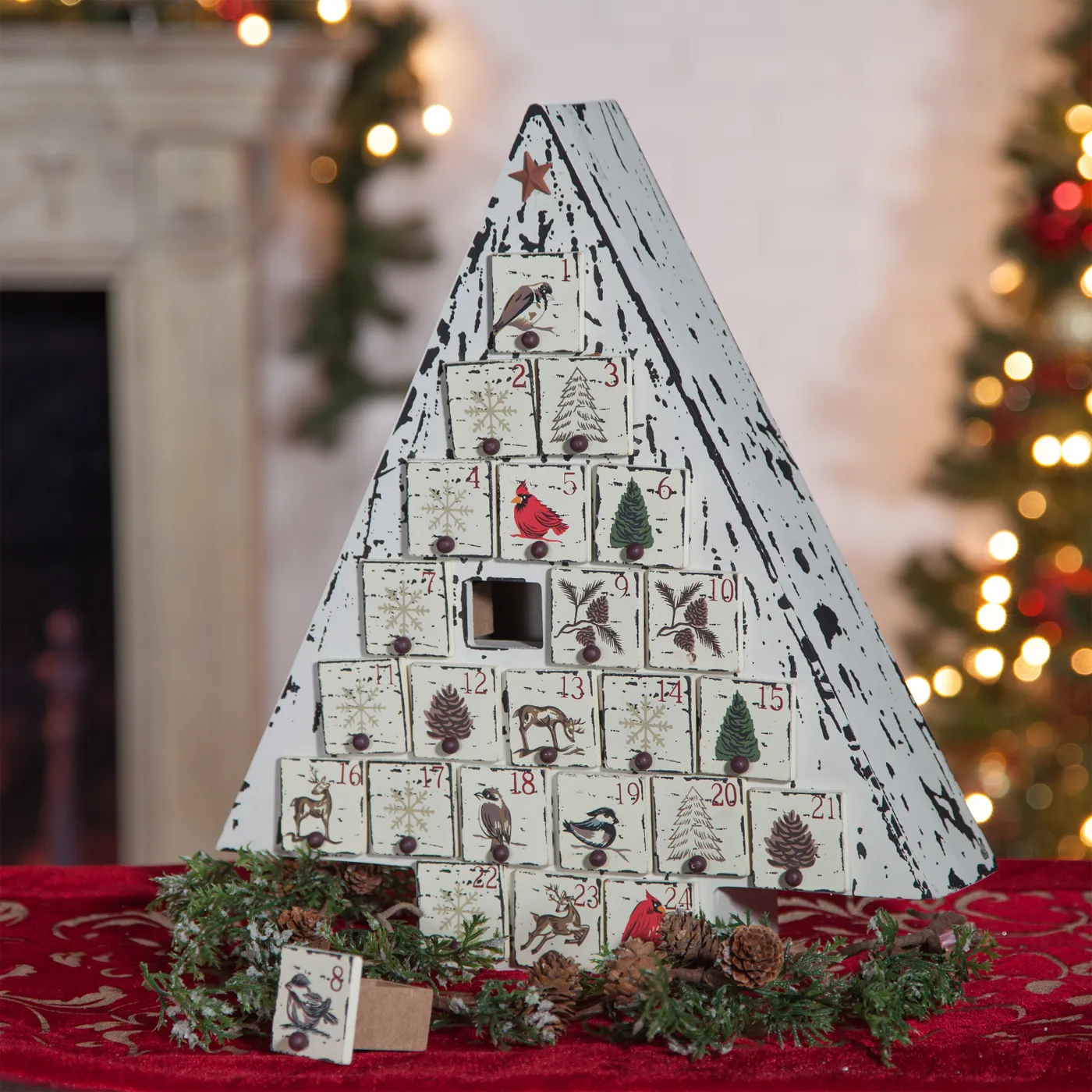 Christmas Village Advent Christmas Advent Calendar Wooden Modo Winter Village Wooden Advent Calendar – Modo Creative