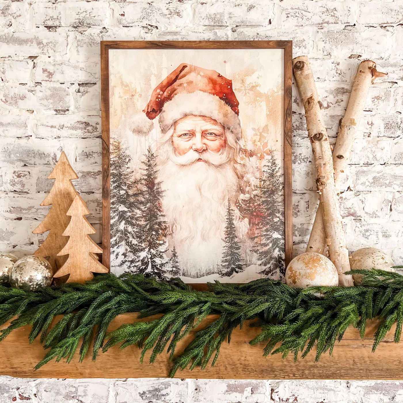 Christmas Wood Decor Signs AR Workshop Holiday Wood Signs And A Rustic  Christmas Mantle AR Workshop