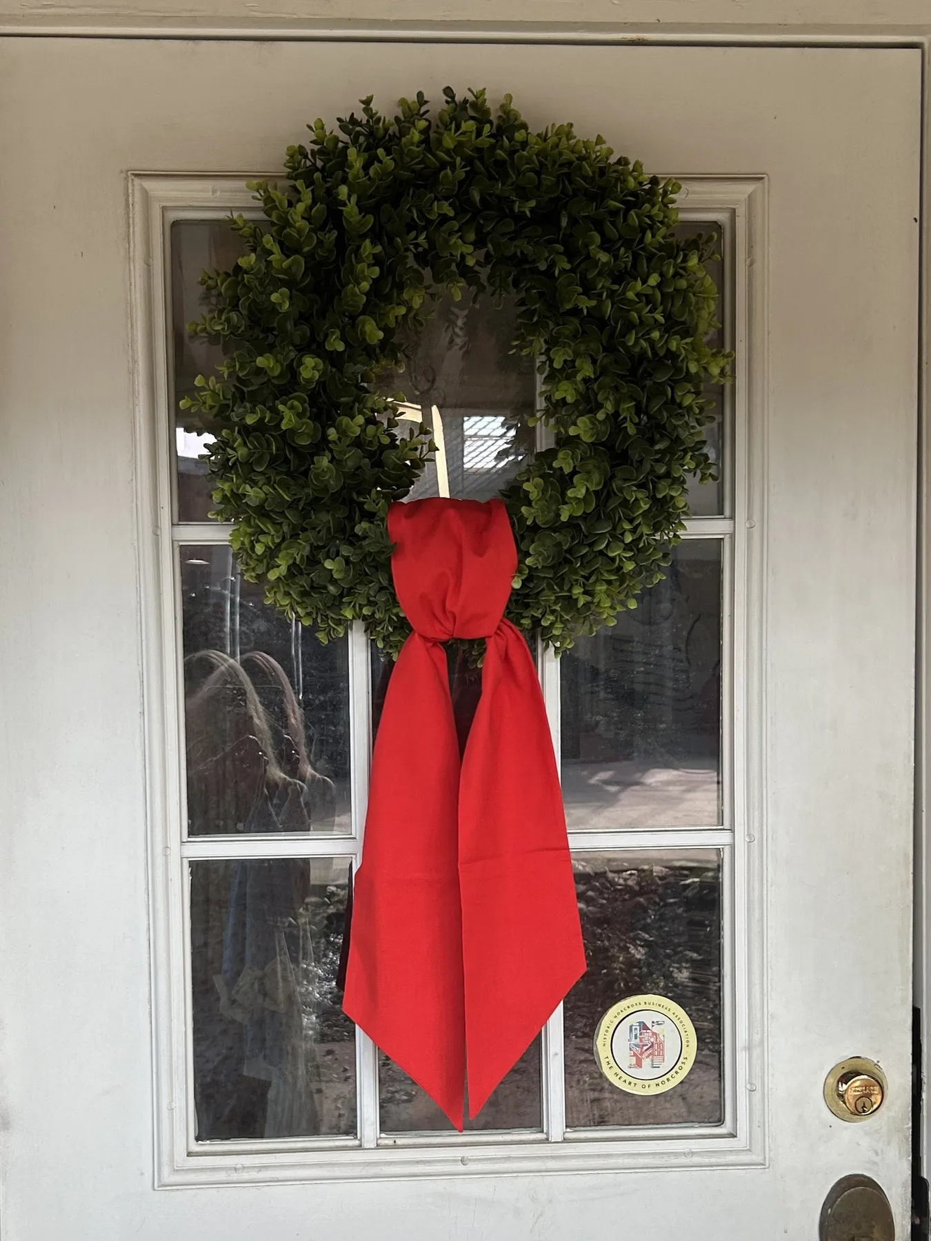 Christmas Wreath Sash - Personalized - Custom Wreath Sash