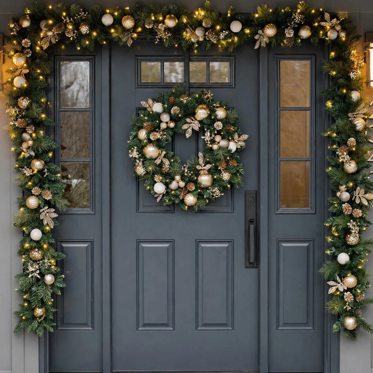 Christmas Wreaths, Garlands & Centerpieces