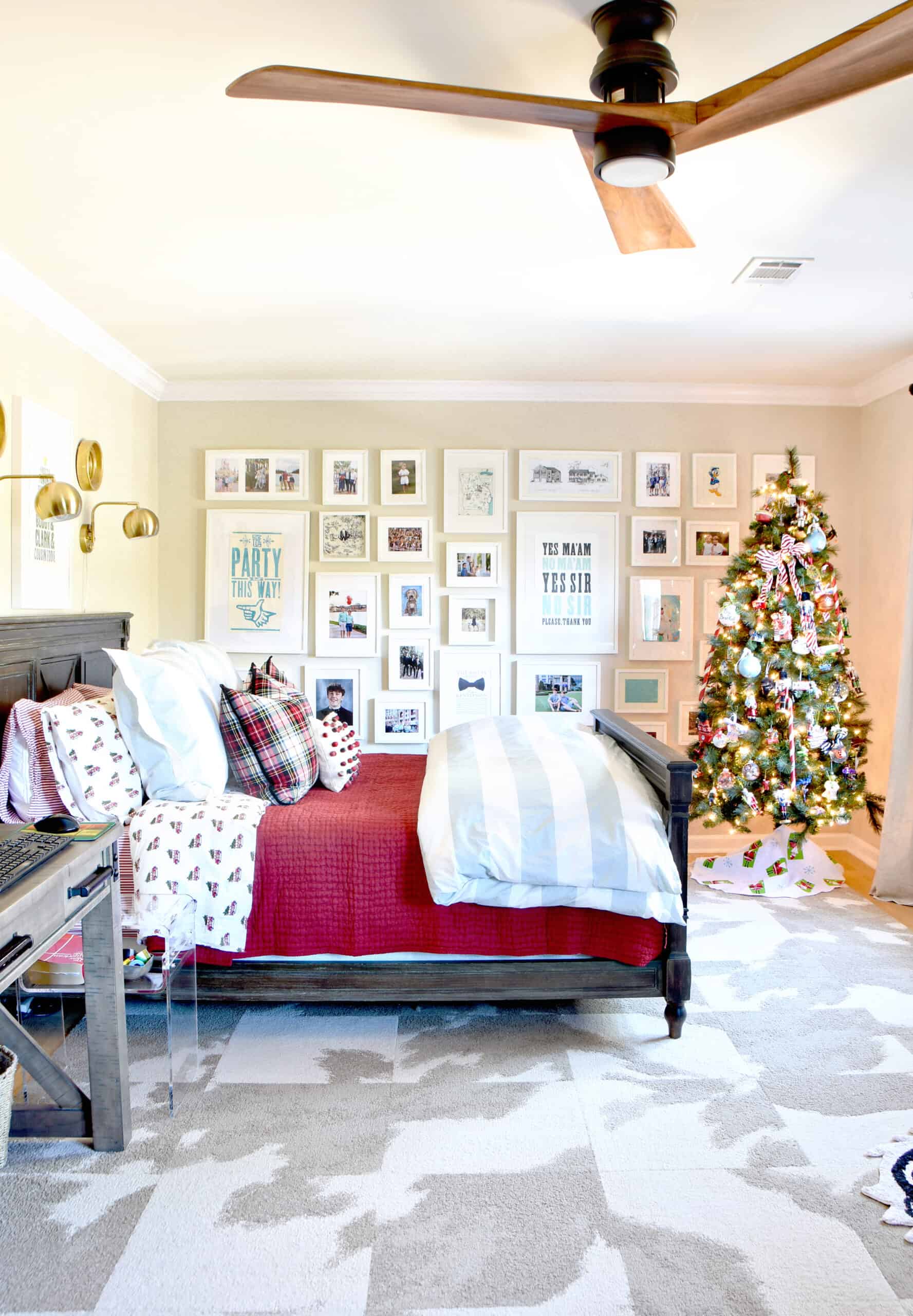 Classic Christmas 2024 {Teen Boy Bedrooms} – Dixie Delights
