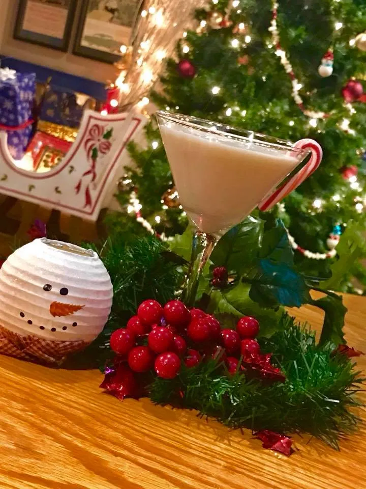 Cooper's Candy Cane Martini Recipe - Coopers Seafood House