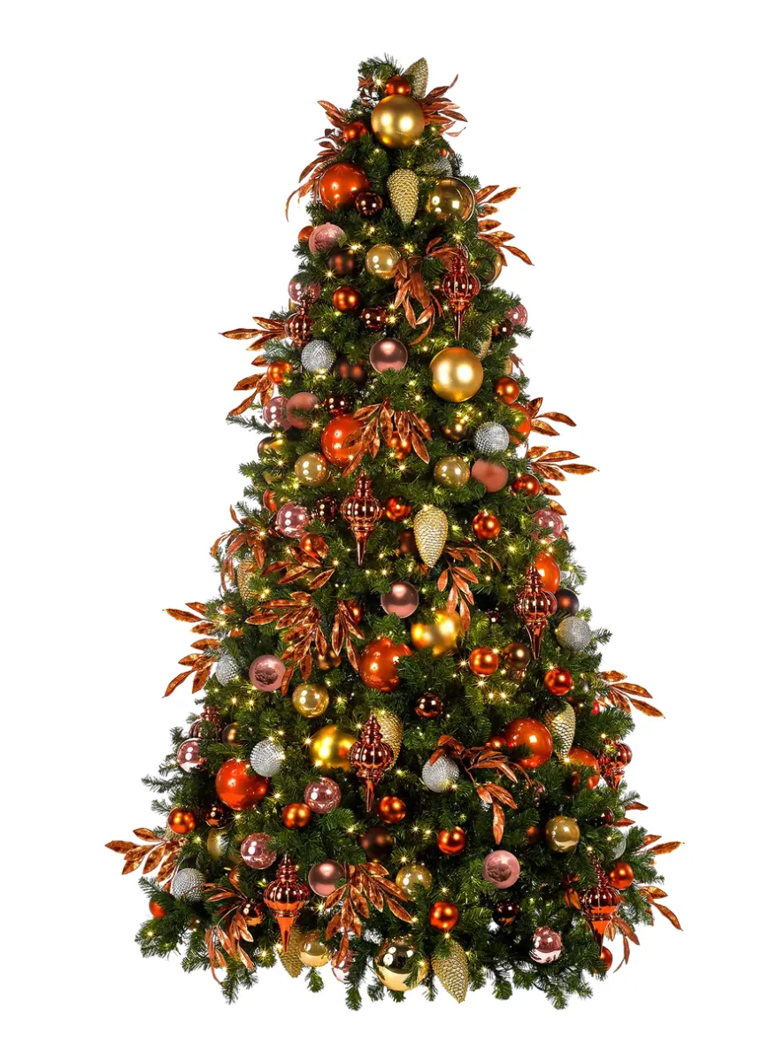 Copper and Bronze Theme Tree Ornament Package