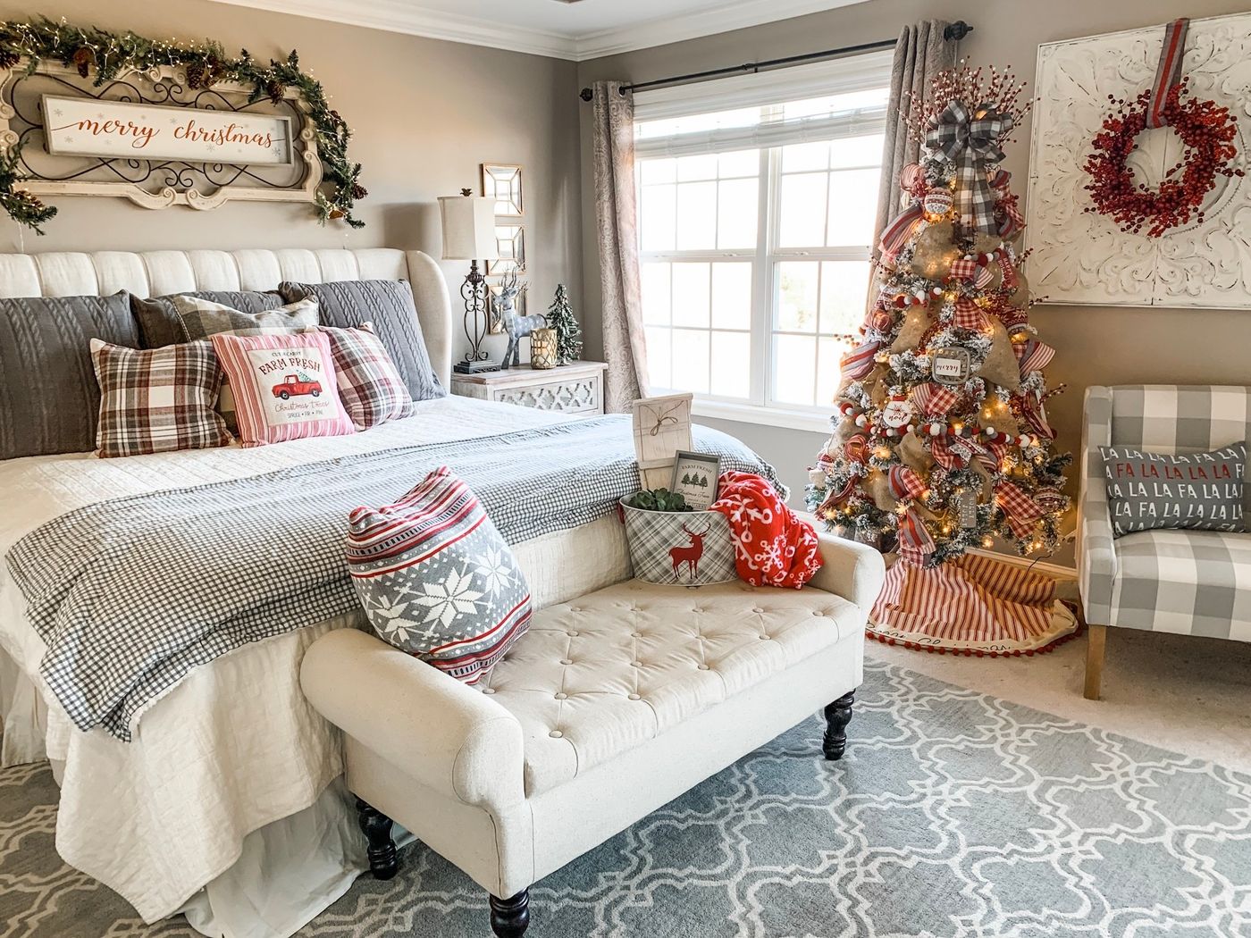 Cozy Christmas bedroom decor ideas to add some holiday cheer! - Wilshire  Collections