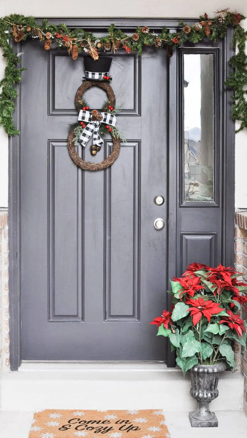 Cozy Christmas Entryway Tour - The Crafty Blog Stalker