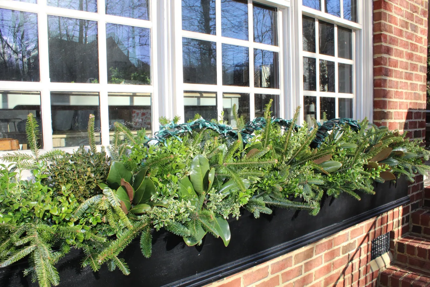 Create Wintry Window Box: Ornamental Arches β Contained Creations