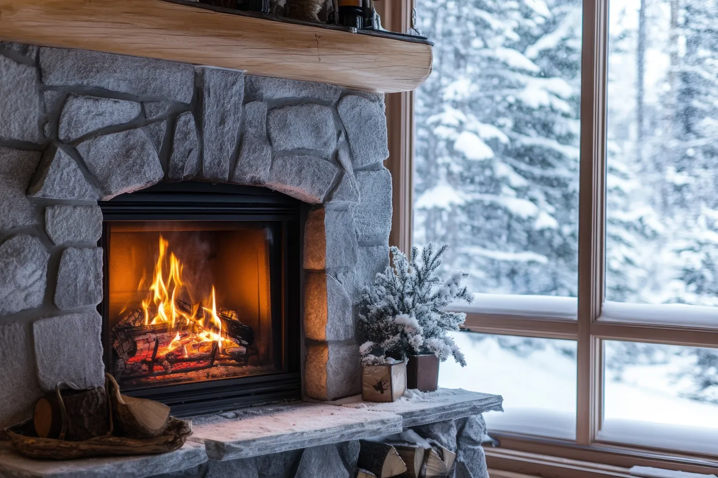 Creating the Ultimate Winter Ambiance with a Cozy Gas Fireplace - Newtown Edgmont Friends & Neighbors