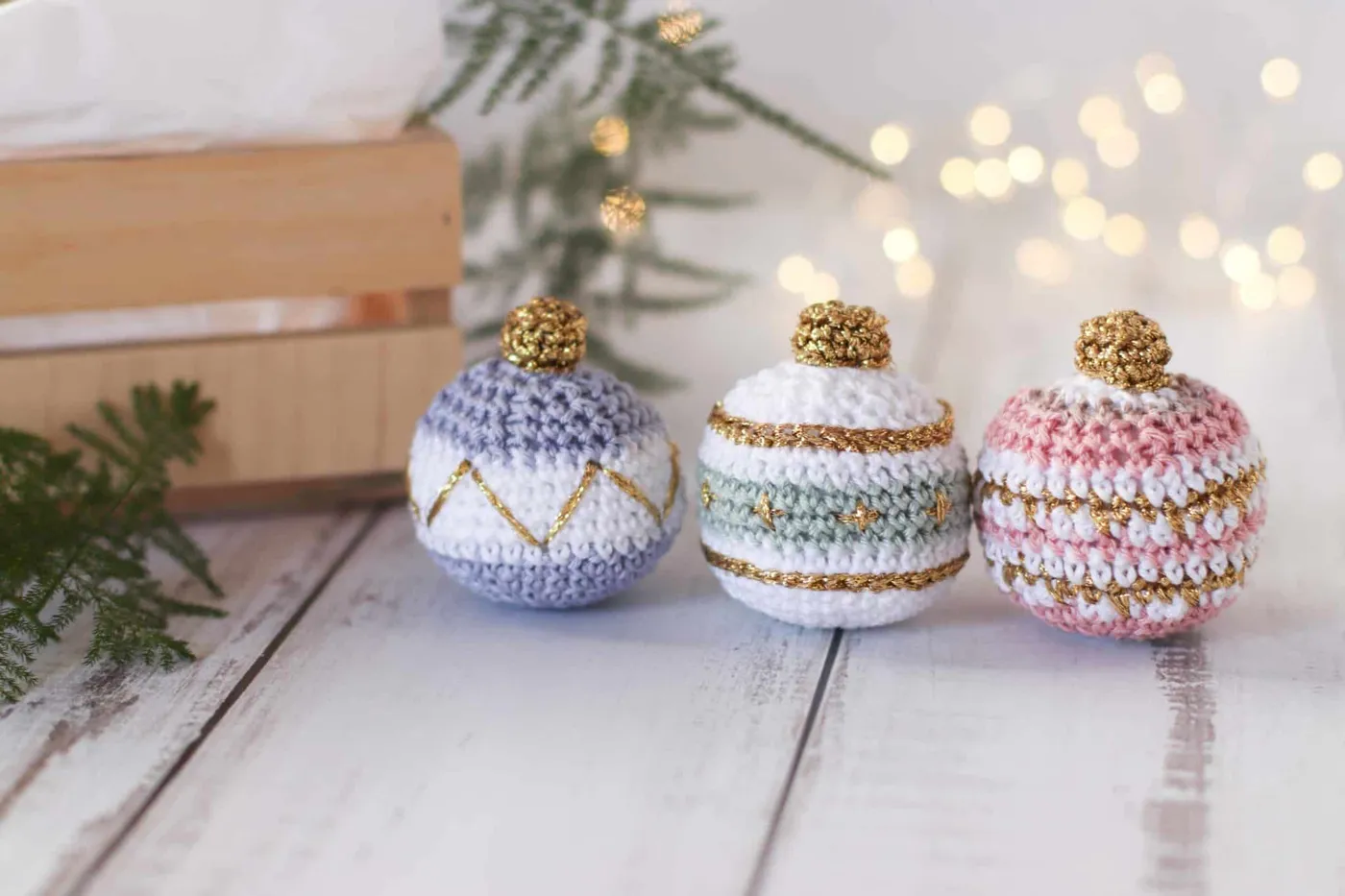 Crochet Baubles And Beads Christmas Bauble Crochet Pattern Free Crochet  Pattern