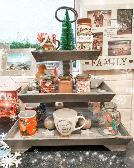 Cute Ways To Decorate Hot Chocolate Station | Coffee Station at Home
