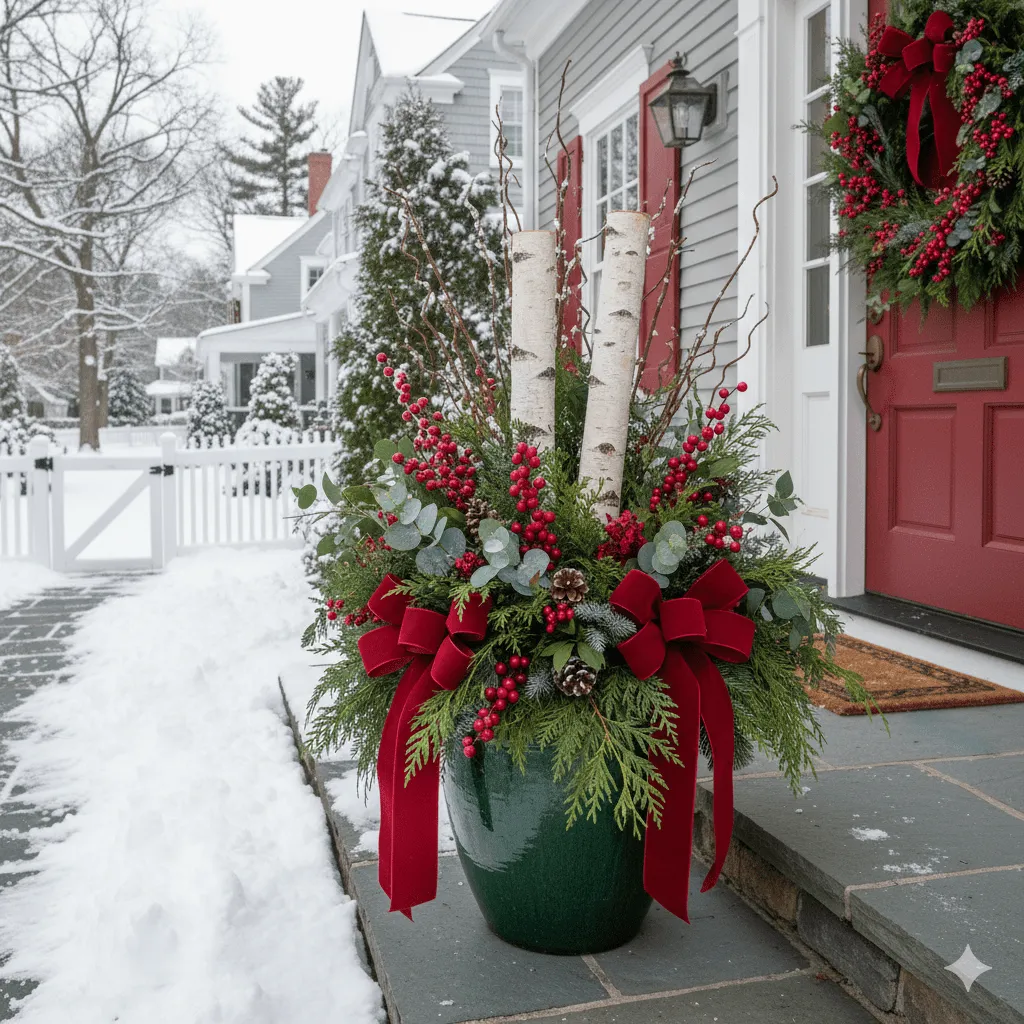 Deck the Halls, Porch, and Planters | Bayview Garden Nurseries, LLC