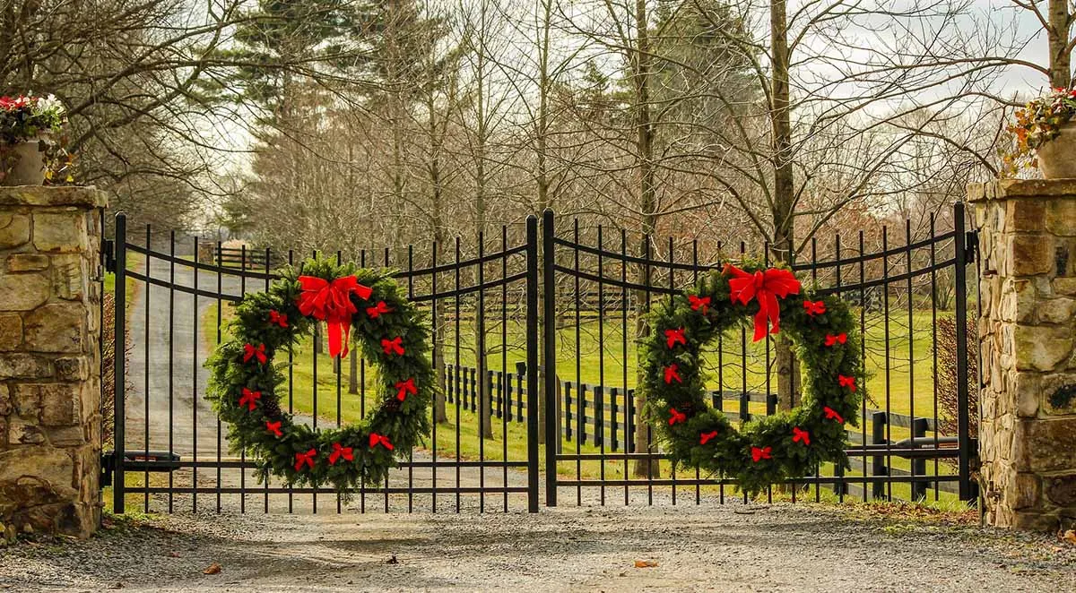 Decorate Your Fence for the Holidays | Asheville Fence Company