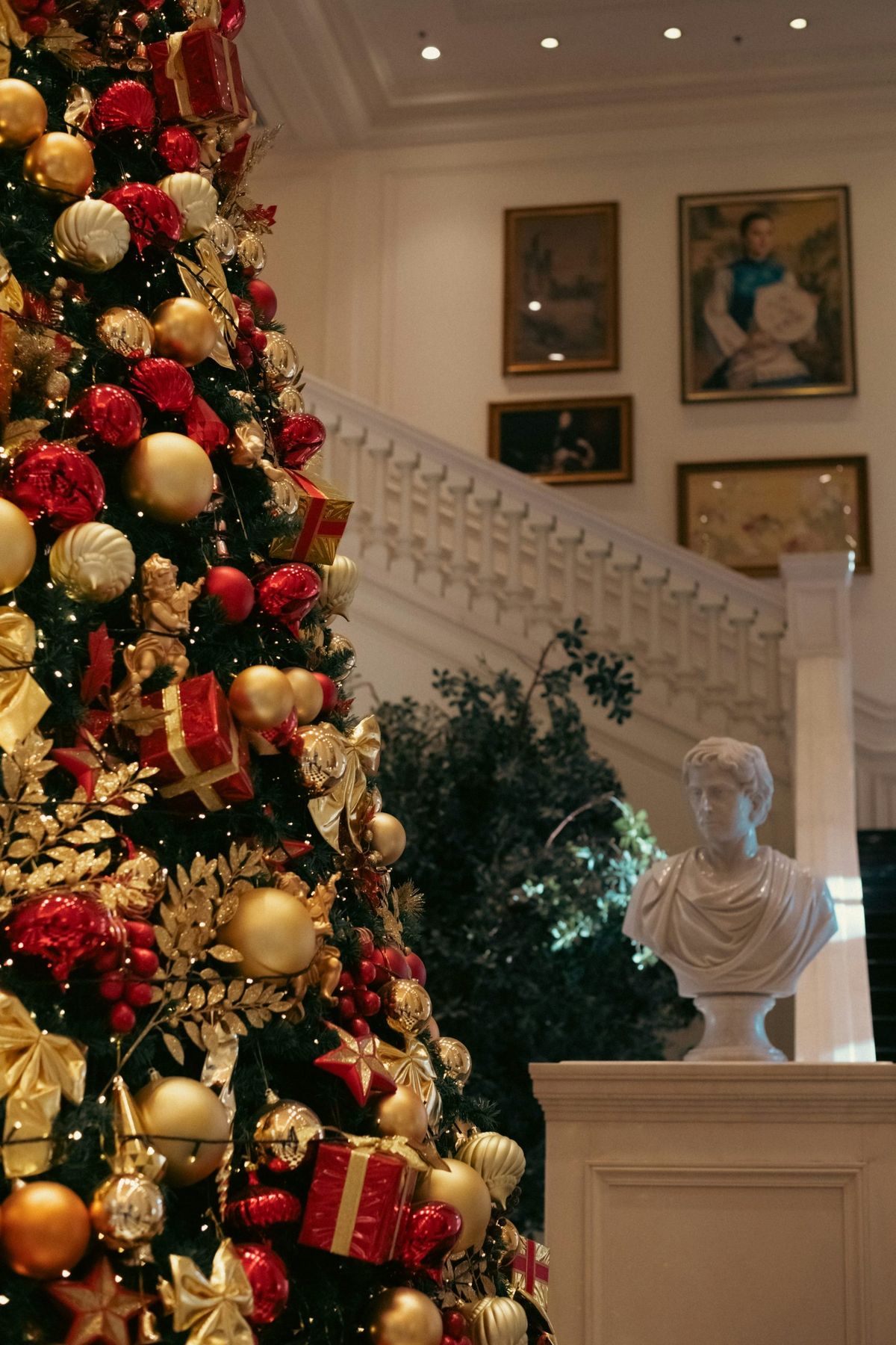 Decorated christmas tree with ornaments and gifts - Free Photo on Unsplash