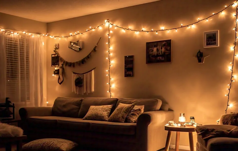 Decorating With String Lights Indoors For A Cozy Home Feel - homeyou