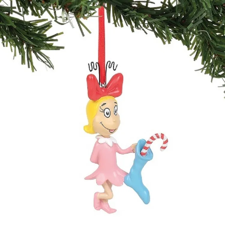 Department 56 Dr. Seuss Cindy Lou-Who Christmas Tree Ornament #6011003 | Christmas