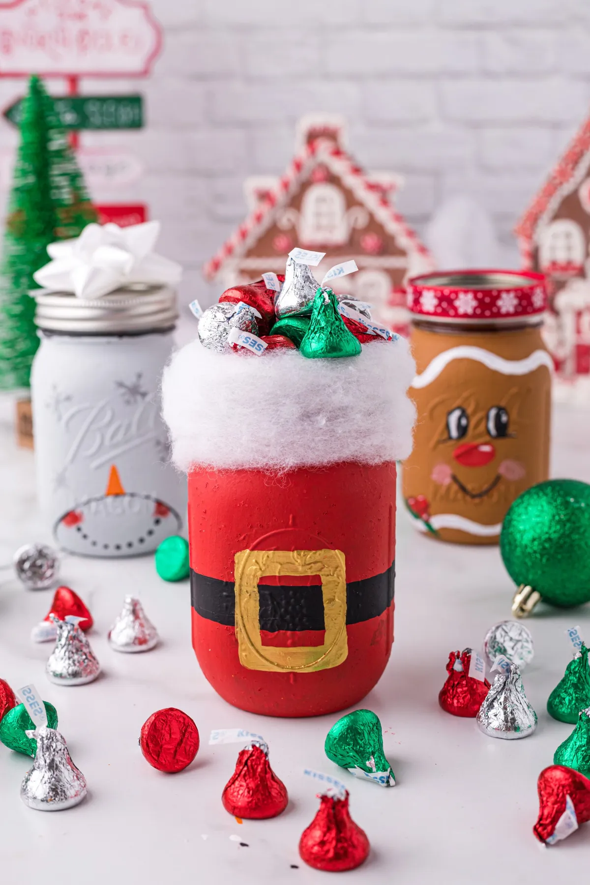 DIY Christmas Mason Jars - Hip Mama's Place