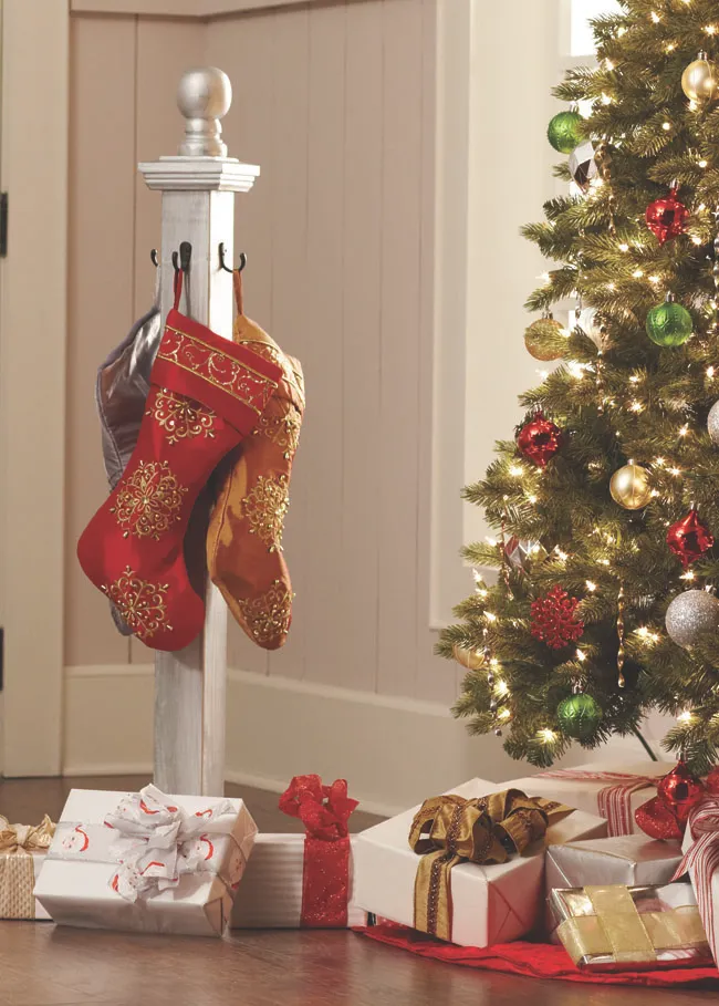Diy Christmas Stocking Hangers Stocking Hanger DIY Kit — Rustic Chalk Decor