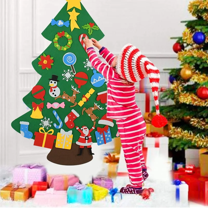 DIY Kids Christmas Tree Set