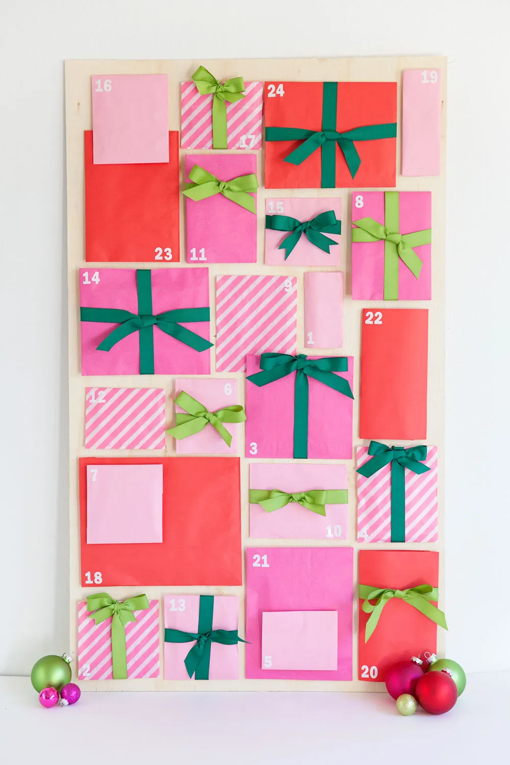 DIY PAPER BAG ADVENT CALENDAR
