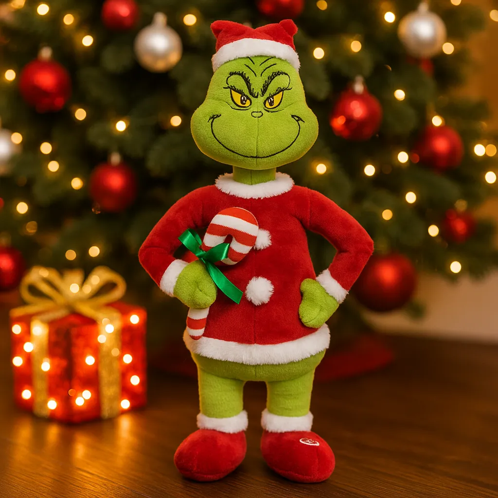 Dr. Seuss Happy Shuffle-Grinch with Candy Cane Preorder – Blink Gift Station
