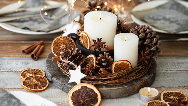 Easily DIY Stunning Natural Table Decor Using Items You Already Own