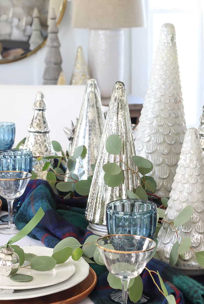 Eclectic Christmas Tablescape Tutorial - Rooms For Rent blog
