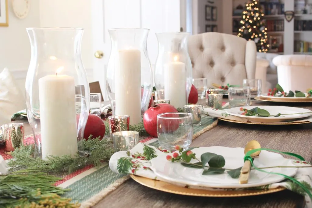 Elegant Christmas Table