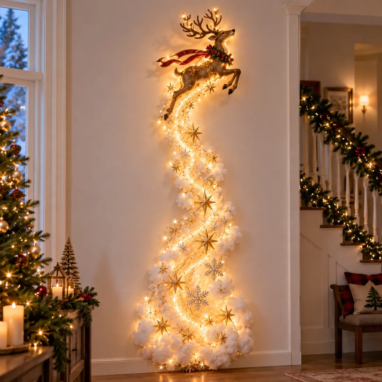 ✨ Enchanted Christmas Trail Wall Light | A Little Holiday Magic After –  Firleno