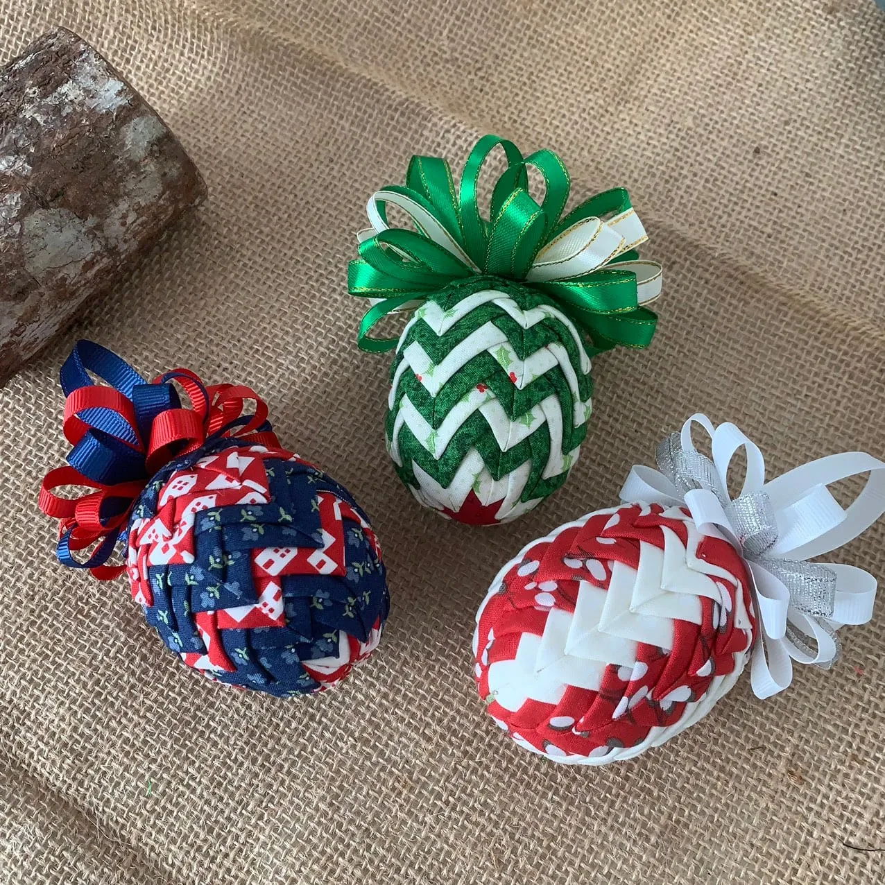 Fabric Christmas Egg - byAnhKim |,CHUS
