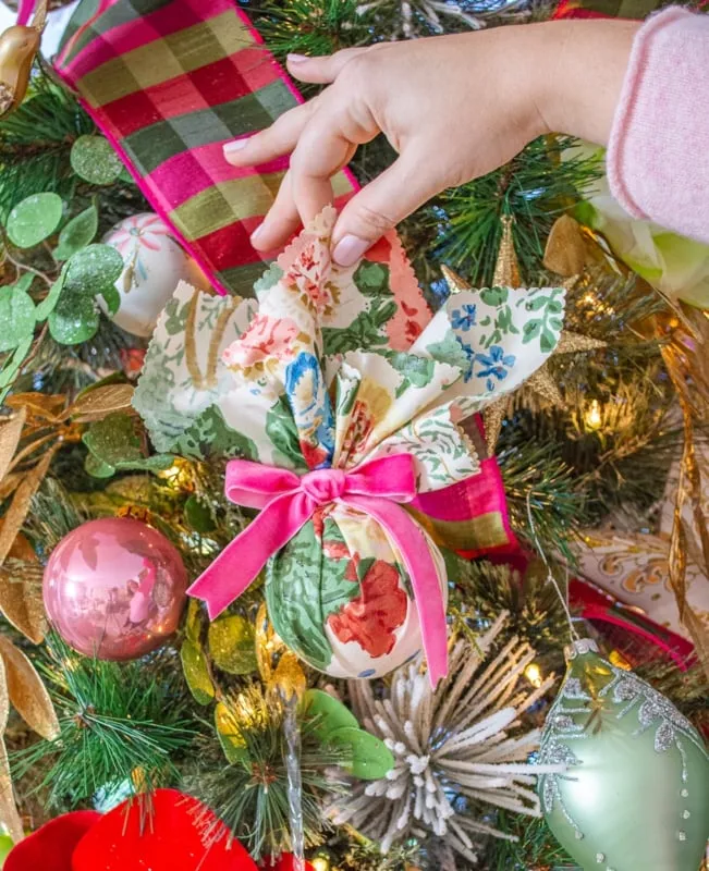 Fabric Christmas Ornaments - Designer Picks | Foter