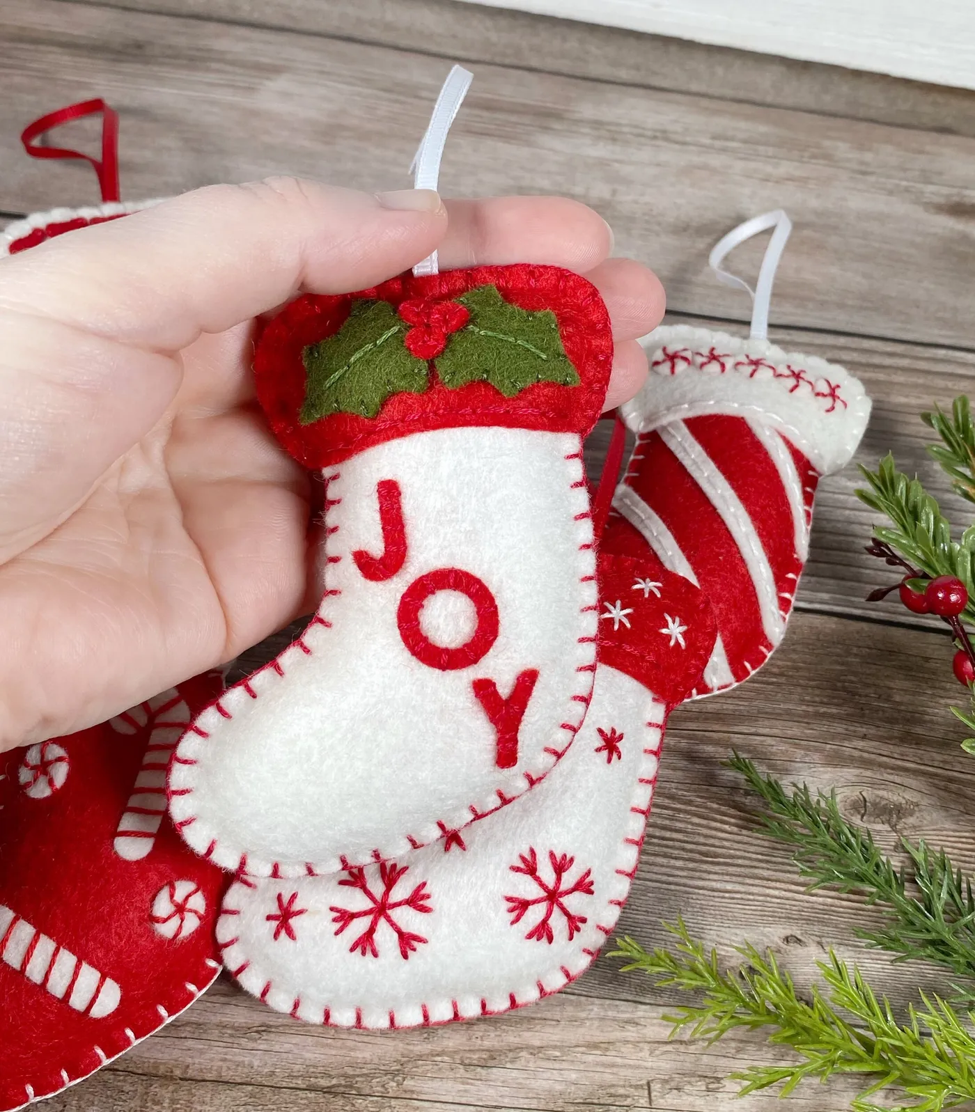 Felt Christmas Stocking Ornaments — The Ornament Boutique
