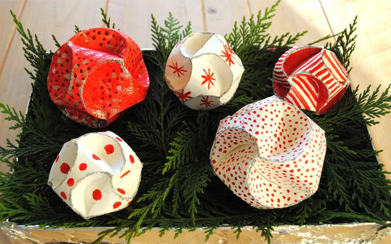 Festive Orbs for Christmas Decor