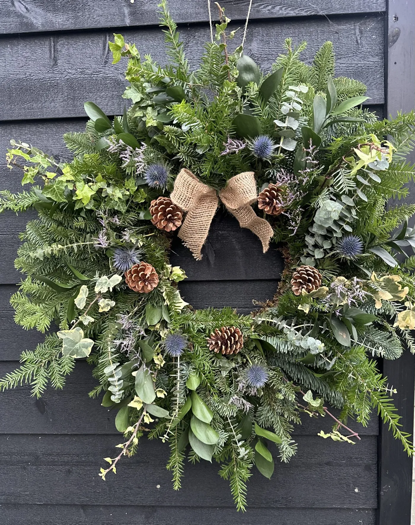 Fresh Foliage Luxury Christmas Wreath Workshop Saturday 28th November 2026  : 10.30am-12.30pm - Artshed Arts