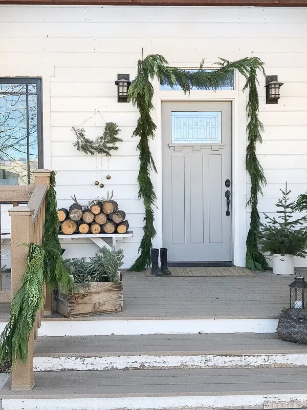 Front Door Decor Inspiration for the Holidays