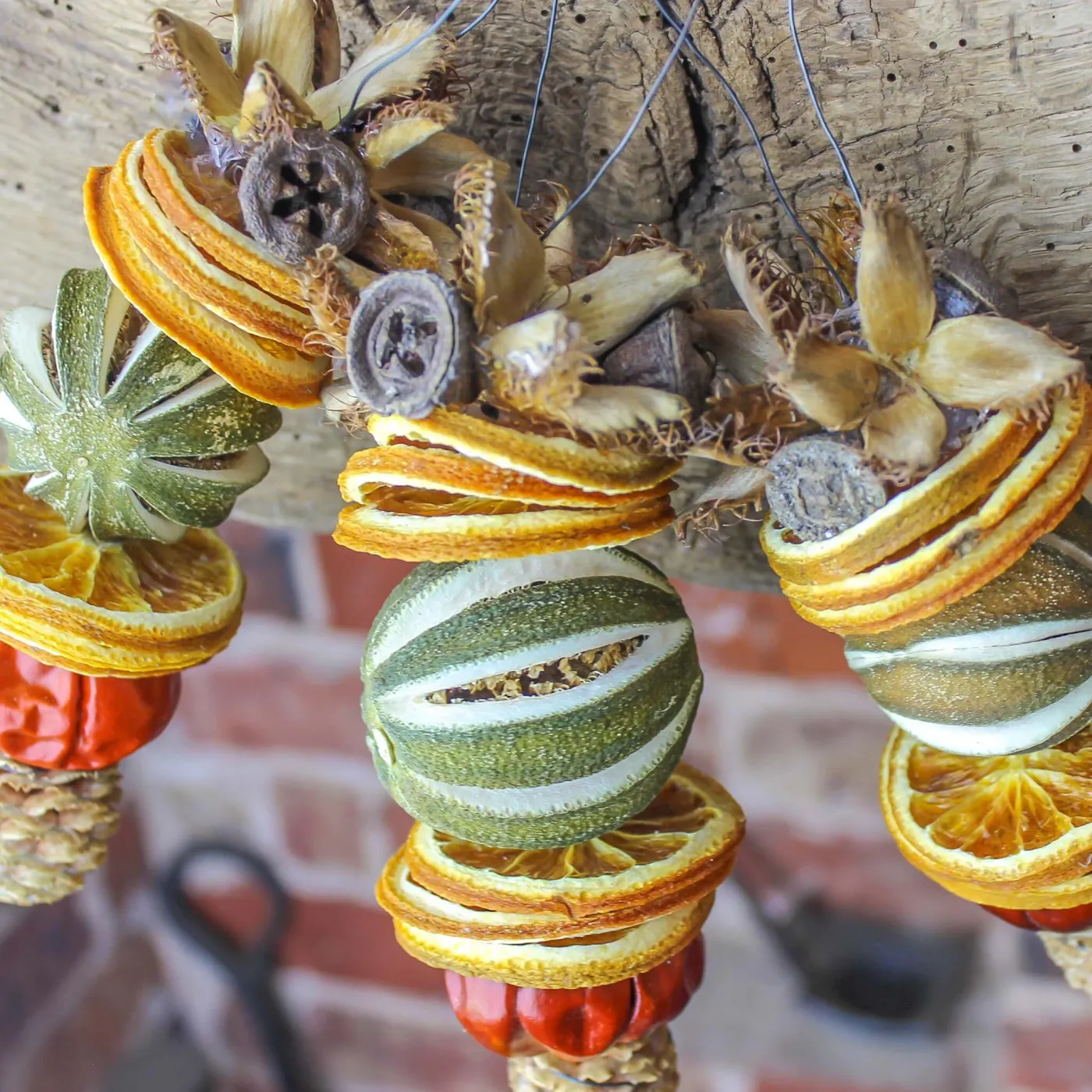 Fruit and spice garland — Merrywood handmade