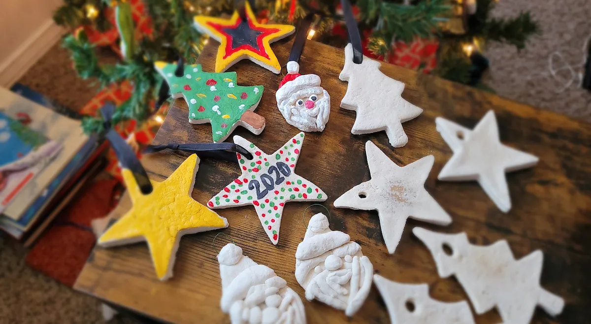 Fun Things to do with the Kids this Christmas Eve - How to Make Salt Dough Ornaments | Living in Pismo Beach