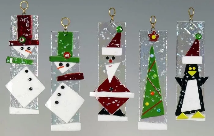 Fused Glass Ornaments | Pottery Camp