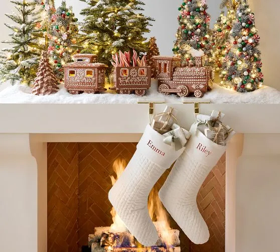 Gingerbread Christmas Decor | Pottery Barn