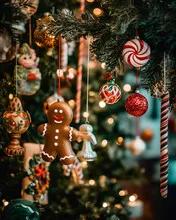 Gingerbread Christmas Tree – Free Public Domain Image | Public Domain  Pictures