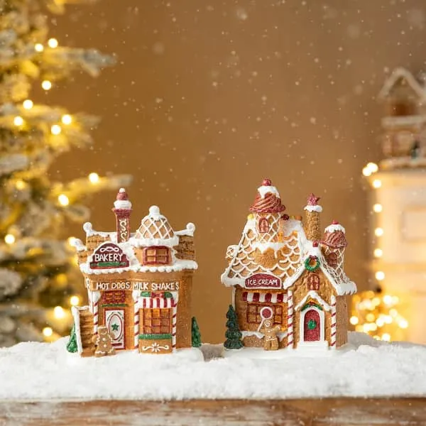Gingerbread House Christmas House Village Set 18 Gingerbread House Ideas To  Fill Your Edible Christmas Village