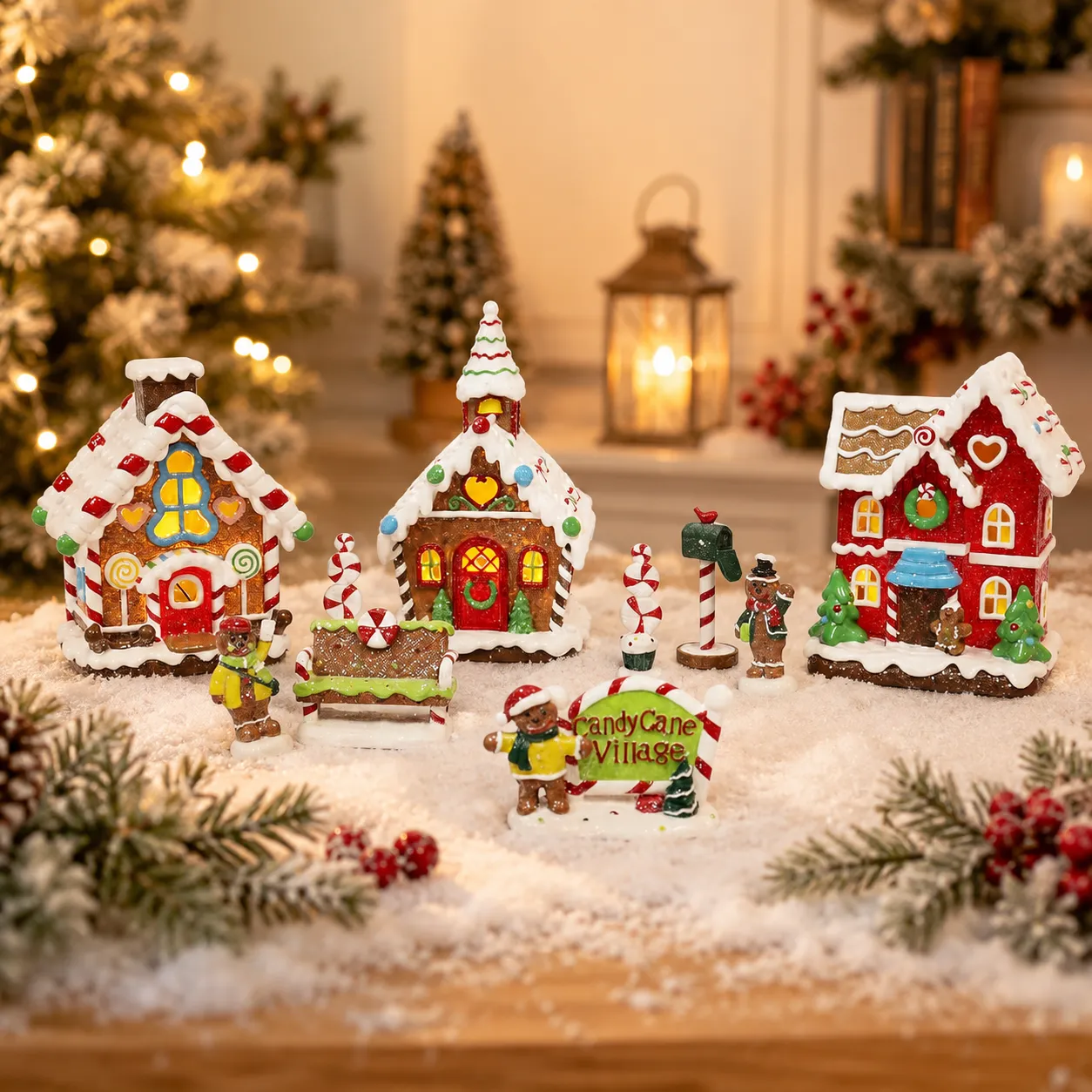 Gingerbread House Christmas House Village Set 18 Gingerbread House Ideas To  Fill Your Edible Christmas Village