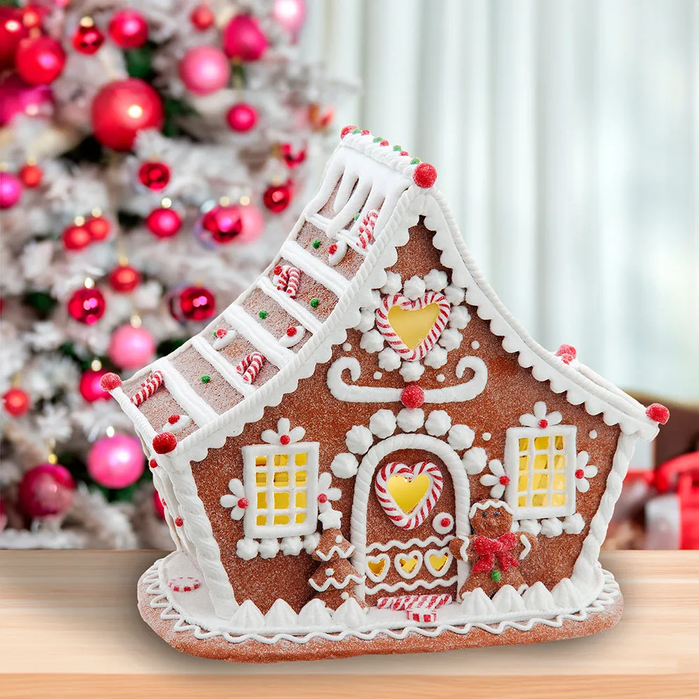 Gingerbread House Holiday Lane Ornament Gingerbread Holiday Theme – William Glen