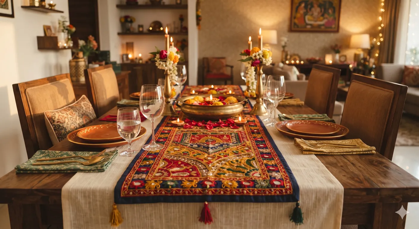 Give Your Dining Table A Festive Makeover With These 7 Budget-Friendly Ideas